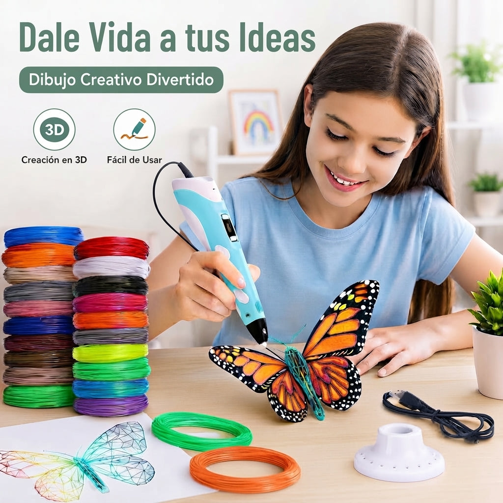 Essenza BolíMágico3D™ - Dibuja y crea todo lo que te imagines